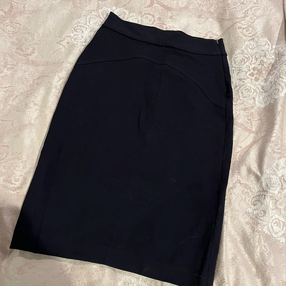 Diane von Furstenberg Black Pencil Skirt size 8